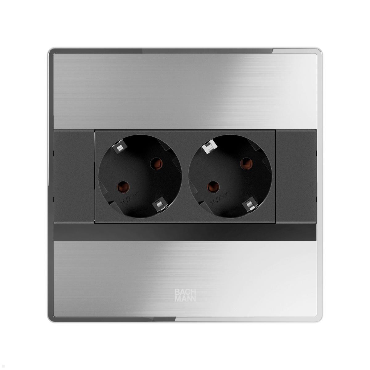 Bachmann SENSE Einbausteckdose 2x Steckdose (3)