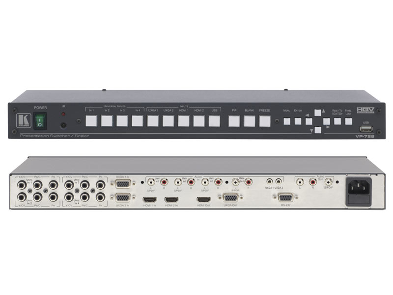 Kramer VP-728 Präsentations-Scaler / Umschalter mit 9 Eingängen