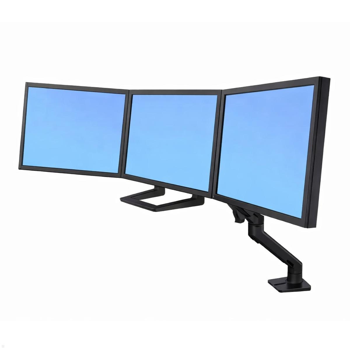 Ergotron HX Arm Monitorhalterung für 3 Monitore schwarz (45-009-003), Anwendung