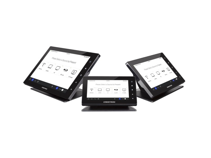 Crestron Touchpanel Bedieneinheit 7 Zoll, schwarz Displaygrößen