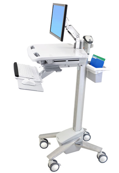 Ergotron StyleView EMR-Fahrwagen mit Monitor Arm (SV41-6200-0) Ergotron StyleView EMR-Fahrwagen mit Monitor Arm (SV41-6200-0)