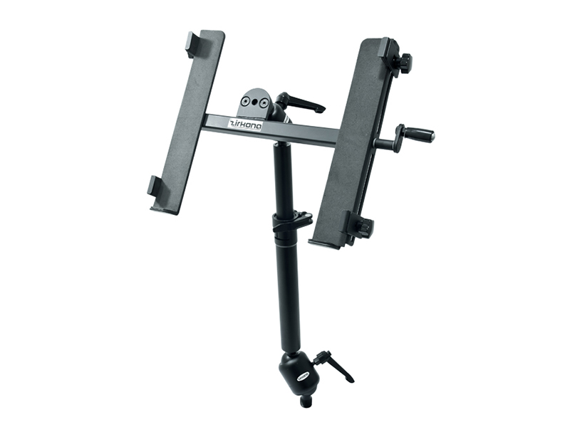 Zirkona Telescopic Stand Laptophalterung, schwarz Zirkona Telescopic Stand Laptophalterung, schwarz