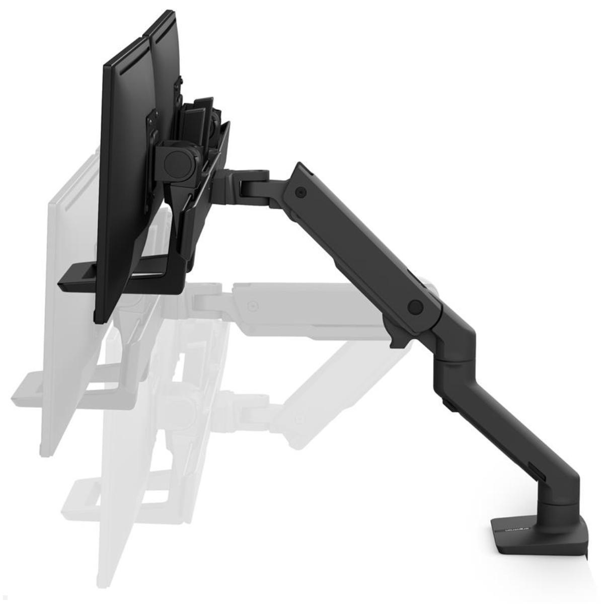 Dual Monitorhalter USM Tisch Ergotron HX, schwarz 46-477-225