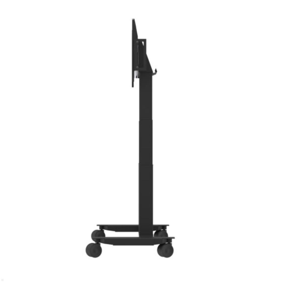 SMS Func Mobile Monitorständer elektrisch höhenverstellbar (FMT031001) schwarz, Seitenansicht SMS Func Mobile Monitorständer elektrisch höhenverstellbar (FMT031001) schwarz, Seitenansicht