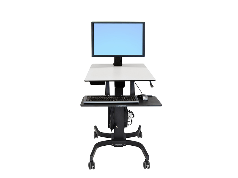 Ergotron WorkFit-C Steh-Sitz-Arbeitsplatz, Single Monitor HD (24-216-085) Ergotron WorkFit-C Steh-Sitz-Arbeitsplatz, Single Monitor HD (24-216-085)