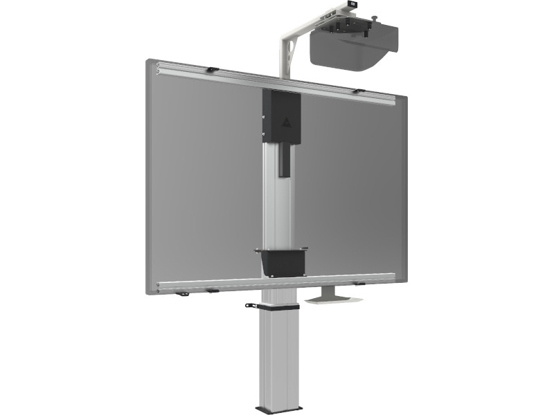 SmartMetals Zubehör Stifthalterung  350 mm für 152.1000 & 152.2000 Front mit Monitor und Projektorhalterung