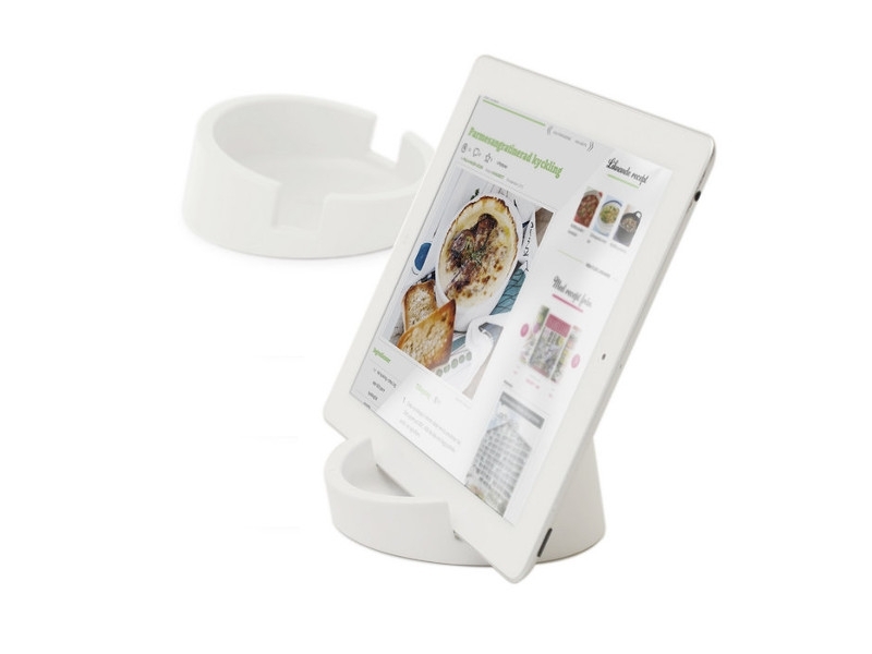 Bosign Tablet-Ständer Silikon, weiß Bosign Tablet-Ständer Silikon, weiß