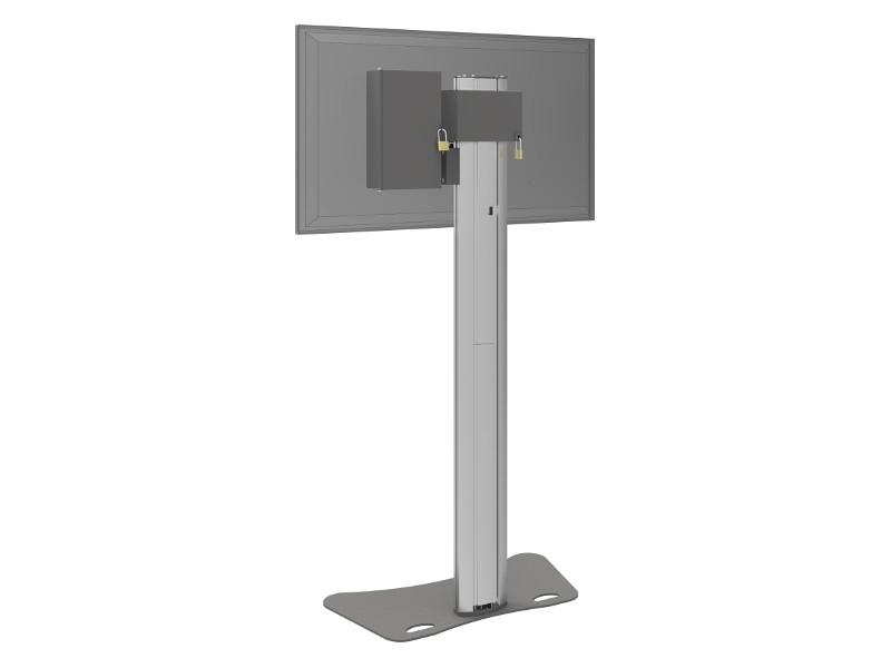 SmartMetals Zubehör abschließbares Mini PC / Thin-Client Gehäuse Anwendungsbeispiel