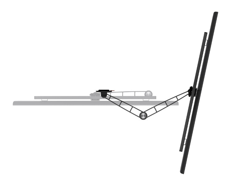 Vogel's WALL 3345 TV Wandhalterung schwenkbar 40"-65", schwarz Schwenkbereich