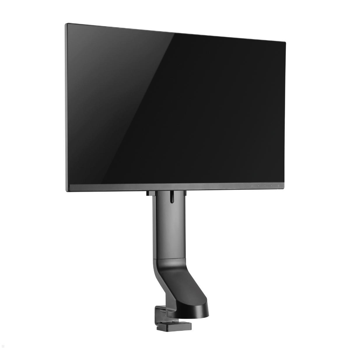 MonLines MTH014B Touchscreen Tischhalterung bis 32 Zoll, höhenverstellbar, Kabelmanagement