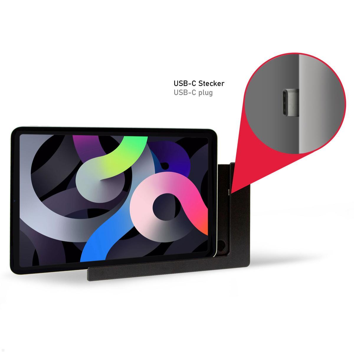 TabLines TWP043B Wandhalterung für Apple iPad Mini 7 (A17 Pro), Laden/Charging TabLines TWP043B Wandhalterung für Apple iPad Mini 7 (A17 Pro), Laden/Charging