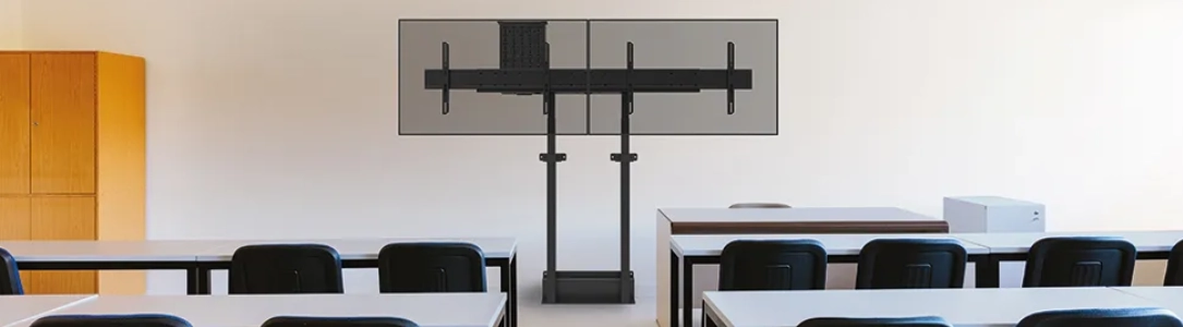 Monitor Boden-Wandhalterung für 50-64 Zoll Bildschirme Monitor Boden-Wandhalterung für 50-64 Zoll Bildschirme