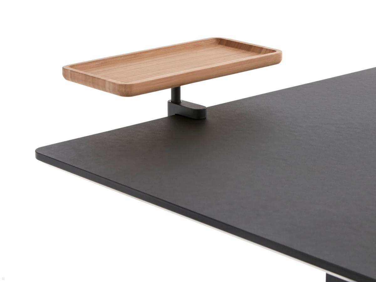 APTO Table Shelf Bamboo Stiftablage, 297x136mm Bambus mit Tischklemme marineblau APTO Table Shelf Bamboo Stiftablage, 297x136mm Bambus mit Tischklemme marineblau