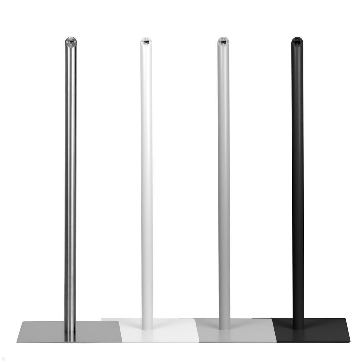 TabLines TBS003S Tablet Boden Standfuß, silber, Farbvarianten TabLines TBS003S Tablet Boden Standfuß, silber, Farbvarianten