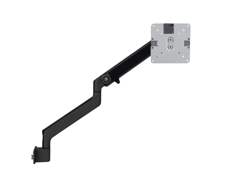 Humanscale M2 Monitorhalterung für K+N Reling, schwarz schwenkbar
