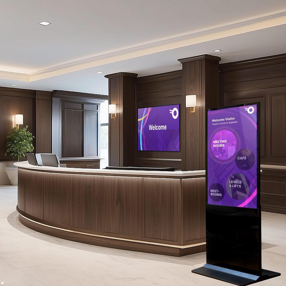 Clevertouch CL Touch Totem Commercial Display 65'' (12965CLTOUCHTOTEM), Anwendungsbeispiel