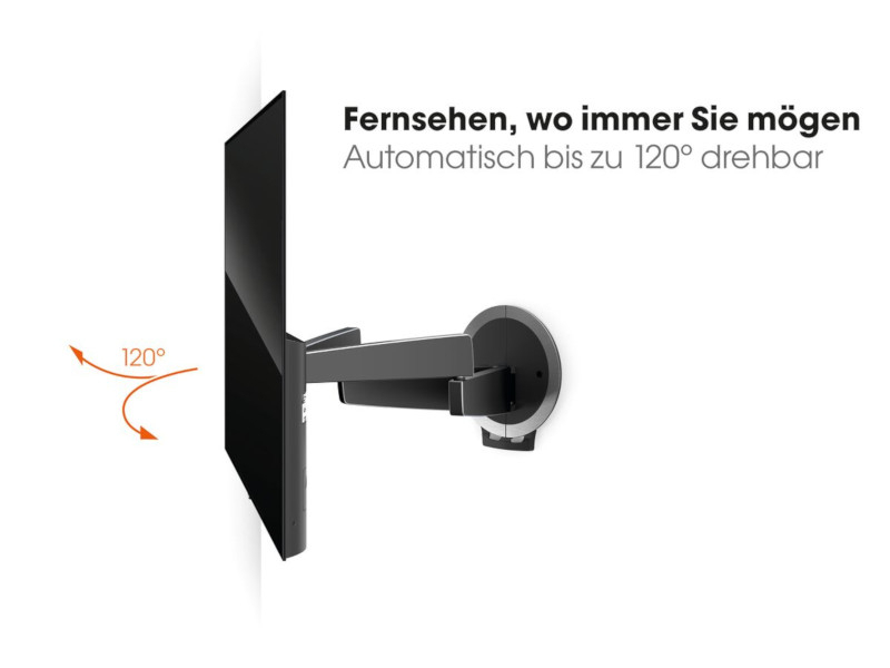 Vogels MotionMount NEXT 7356 elektrisch schwenkbare TV Wandhalterung OLED 120° schwenkbar