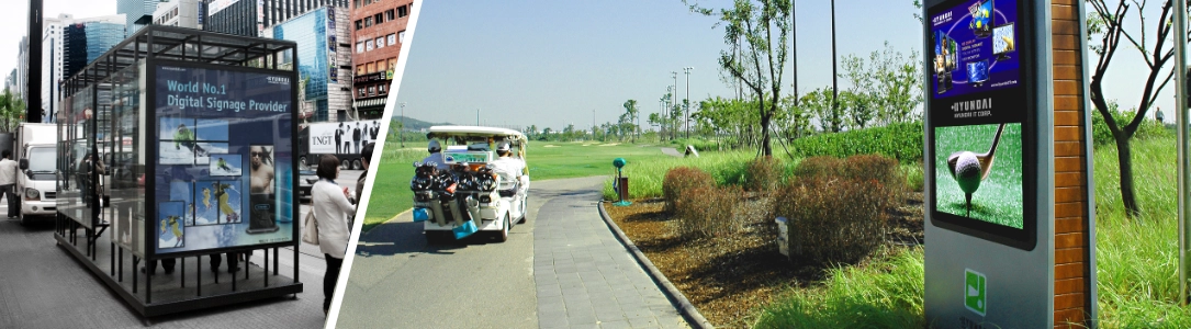 Digital Signage - Stelen / Kiosk Systeme für Außenbereich Digital Signage - Stelen / Kiosk Systeme für Außenbereich