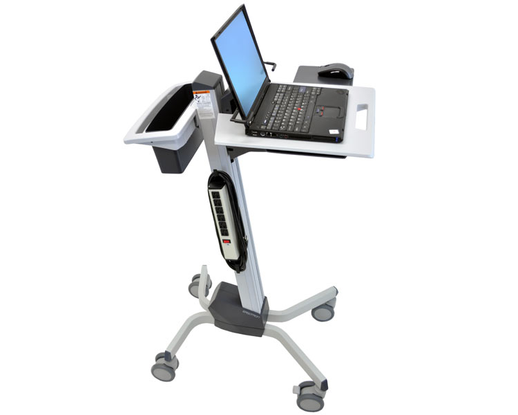 Ergotron Zubehör Handgriff- und Korb-Kit für Neo-Flex-Wagen 