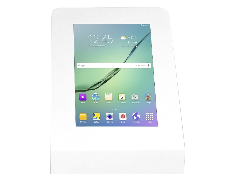 TabLines TBS026 Design Tablet Bodenständer Samsung Tab S2 9.7, hoch - Front TabLines TBS026 Design Tablet Bodenständer Samsung Tab S2 9.7, hoch - Front