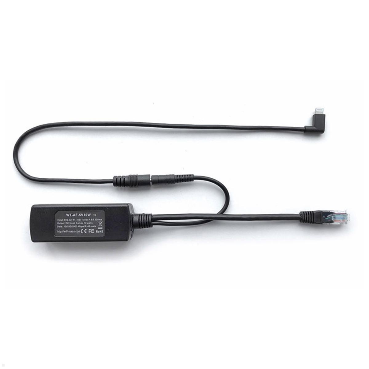 PoE Splitter mit Lightning Anschluss, sCharge smart things s15l PoE Splitter mit Lightning Anschluss, sCharge smart things s15l
