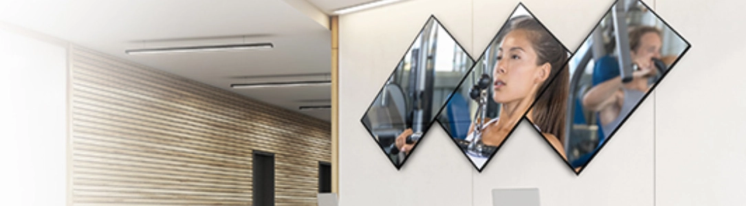 Monitorhalterung für die Wand - Pivot für Bildschirme bis 105 Zoll Monitorhalterung für die Wand - Pivot für Bildschirme bis 105 Zoll