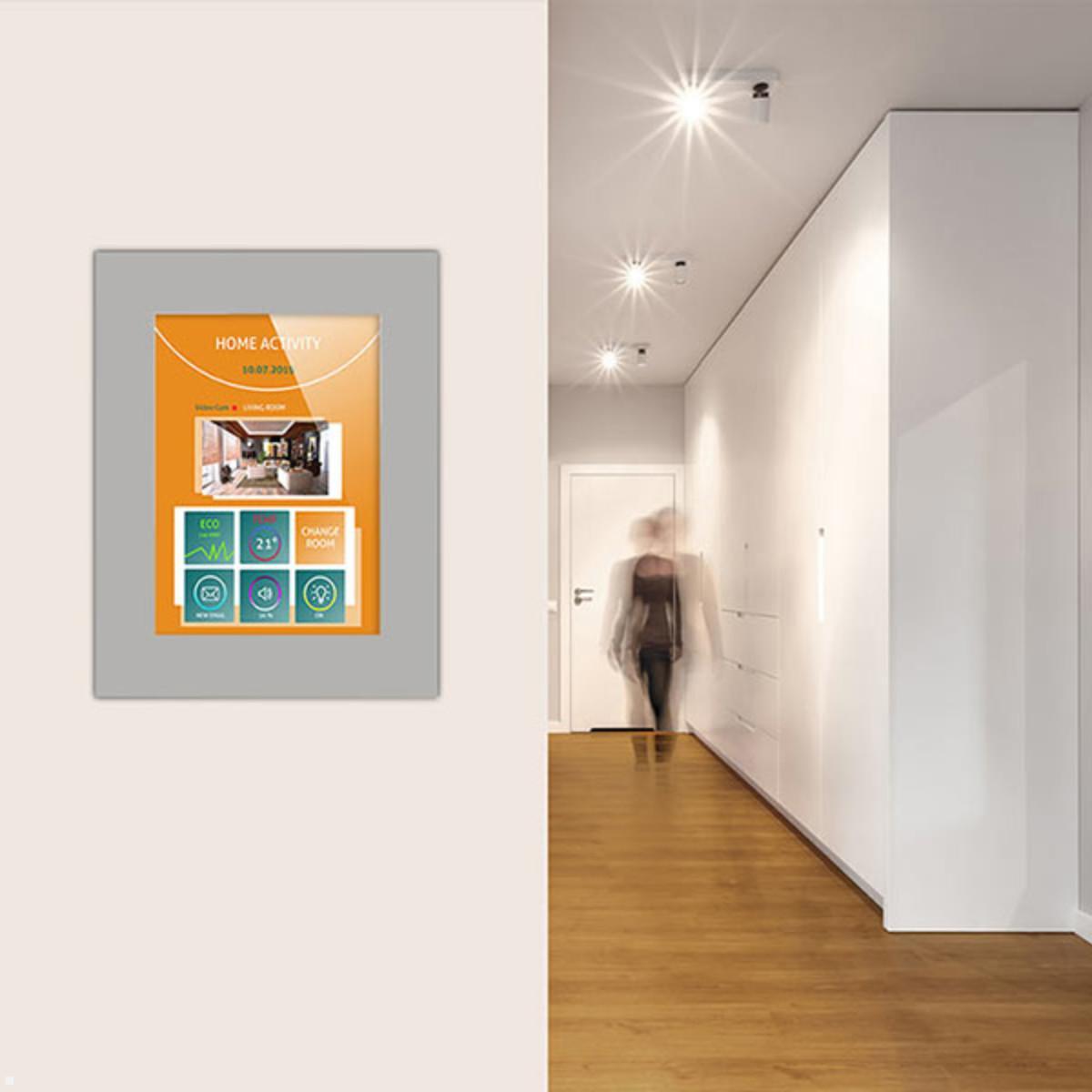 TabLines TWE091S Tablet Wandeinbau für Apple iPad Air 4 und 5, silber, Anwendung TabLines TWE091S Tablet Wandeinbau für Apple iPad Air 4 und 5, silber, Anwendung