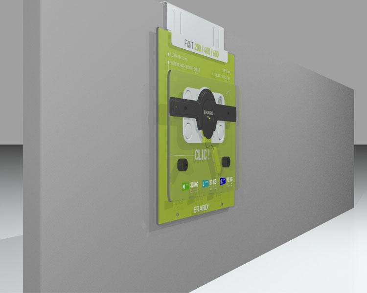Ultra flache TV Wandhalterung 40 - 85 Zoll – Erard FiXiT 600, Einfache Installation Ultra flache TV Wandhalterung 40 - 85 Zoll – Erard FiXiT 600, Einfache Installation