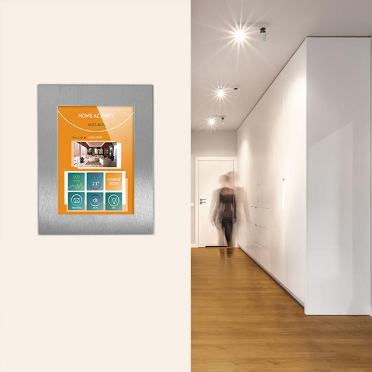 TabLines TWE091E Tablet Wandeinbau für Apple iPad Air 4 und 5, Edelstahl, Anwendung TabLines TWE091E Tablet Wandeinbau für Apple iPad Air 4 und 5, Edelstahl, Anwendung