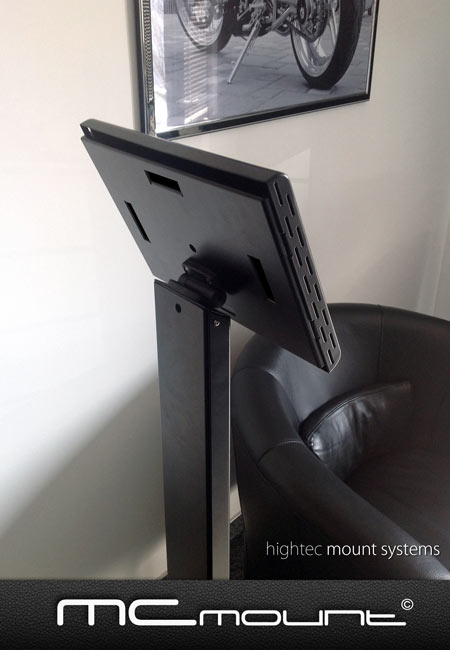 McMount - Floor Stand - für Apple iPad 1-2-3-4 Rückansicht McMount - Floor Stand - für Apple iPad 1-2-3-4 Rückansicht