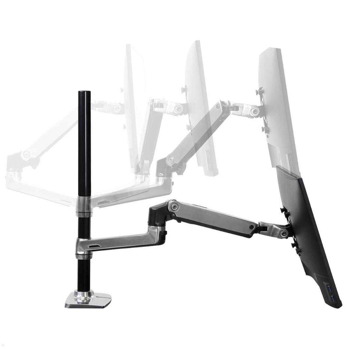 Ergotron LX Dual Monitor Tischhalterung 40 Zoll, silber (45-549-026), flexibel verstellbar Ergotron LX Dual Monitor Tischhalterung 40 Zoll, silber (45-549-026), flexibel verstellbar