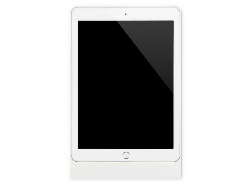 Basalte Eve Tablet Wandhalter iPad Pro 9.7 eckig weiß