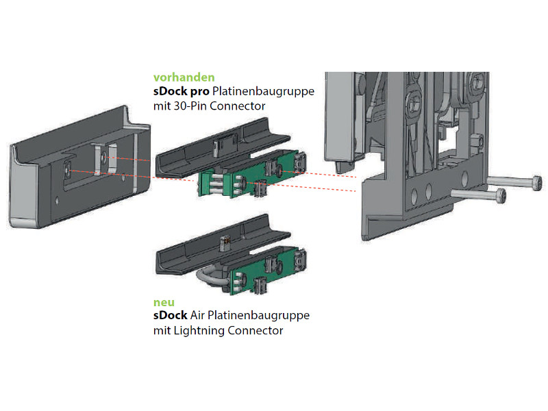 smart things Upgrade Kit lightning Austausch Platinenbaugruppe sDock