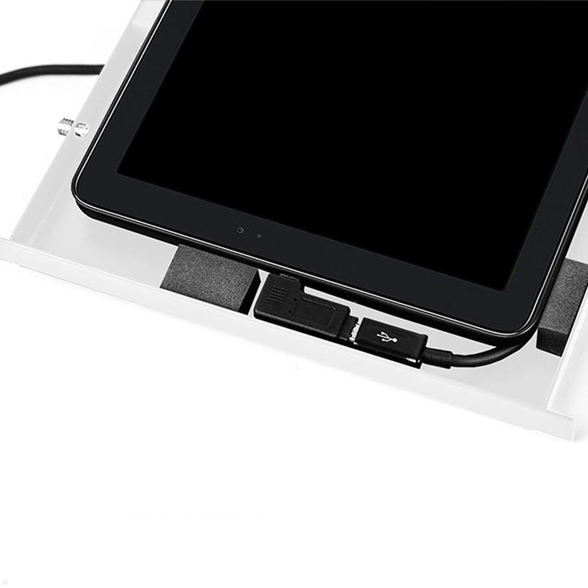 TabLines TSG112 Schutzgehäuse für Apple iPad Air 13.0 (M3), Stromversorgung möglich