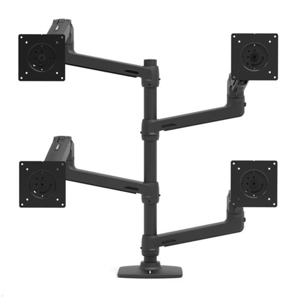 Ergotron LX Zubehör Erweiterung Monitorarm, schwarz (98-130-224), Option 4 Monitore Ergotron LX Zubehör Erweiterung Monitorarm, schwarz (98-130-224), Option 4 Monitore