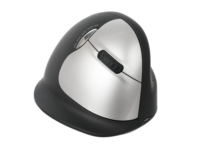 R-Go Tools RGOHELAWL Mouse ergonomische Maus L Rechtshändler drahtlos
