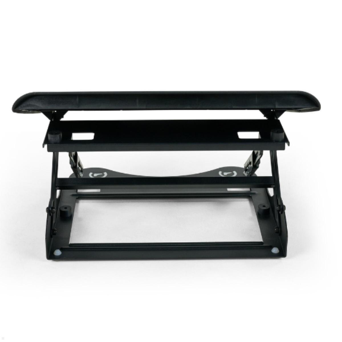 BakkerElkhuizen Atlantic Footrest ergonomische Fußstütze, höhenverstellbar (BNEFRA), höhenverstellbar