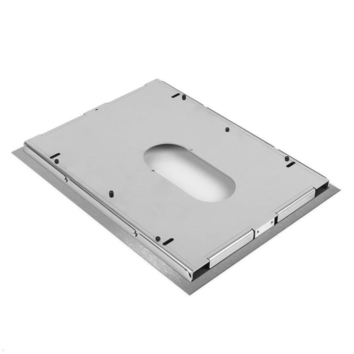 TabLines TWE091E Tablet Wandeinbau für Apple iPad Air 4 und 5, Edelstahl, Rückseite TabLines TWE091E Tablet Wandeinbau für Apple iPad Air 4 und 5, Edelstahl, Rückseite