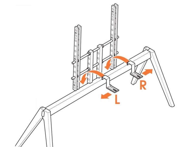 Vogels NEXT OPSOUND Zubehör Soundbar Halterung für Sonos Beam + Bose SoundTouch einfache Montage