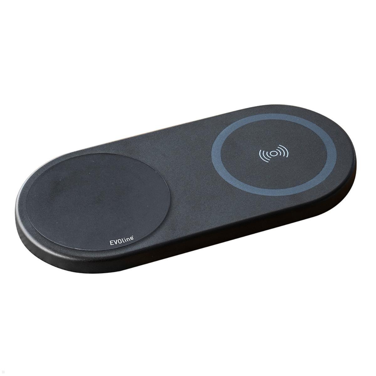 EVOline DisQ One USB-Charger A/C mit Deckel, induktive Ladestation