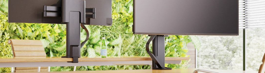 Tischhalterungen für 37-49 Zoll Monitore, Monitorhalter Tischhalterungen für 37-49 Zoll Monitore, Monitorhalter