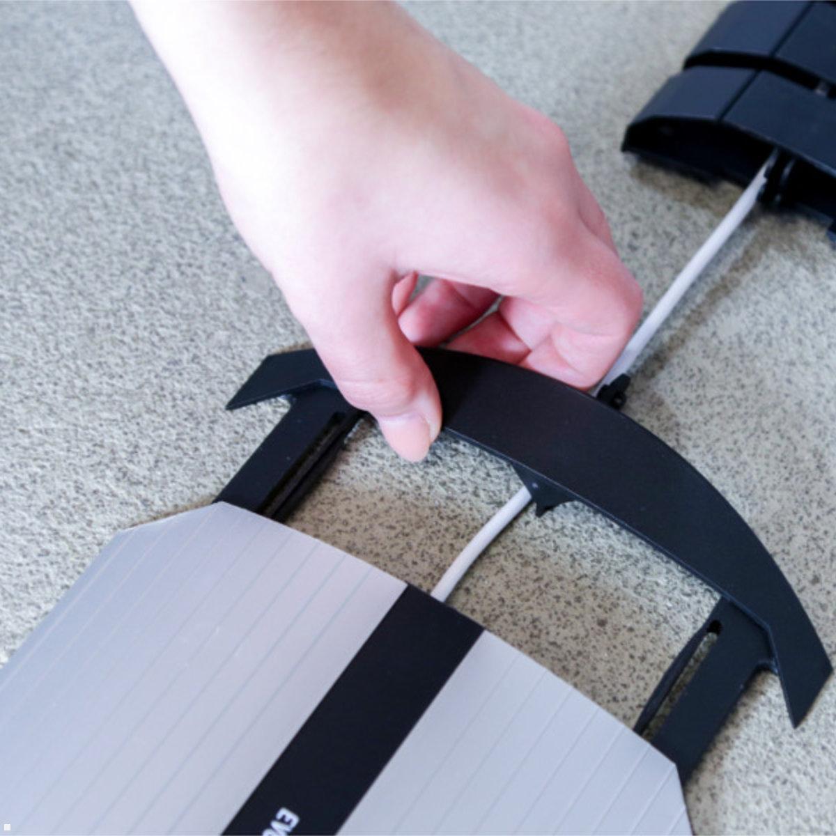 Kabelbrücke EVOline Bridge Aluminium verschraubbar 500mm, Aufbau WireLane Kabelbrücke EVOline Bridge Aluminium verschraubbar 500mm, Aufbau WireLane