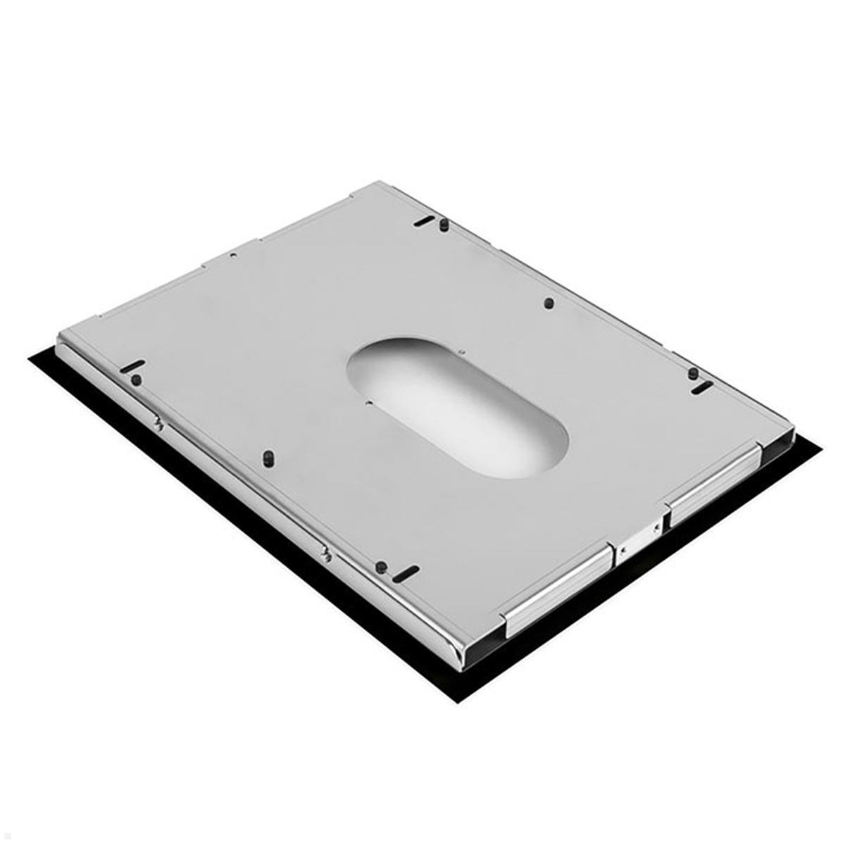 TabLines TWE087B Tablet Wandeinbau für Apple iPad 10.2 (7./8./9. Gen.), schwarz, Rückseite TabLines TWE087B Tablet Wandeinbau für Apple iPad 10.2 (7./8./9. Gen.), schwarz, Rückseite