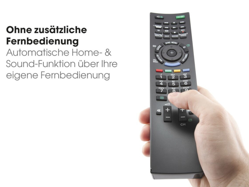 Vogels MotionMount NEXT 7356 elektrisch schwenkbare TV Wandhalterung OLED Keine zustätzliche Fernbedienung nötig