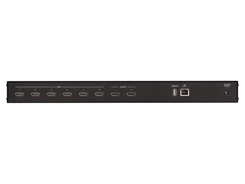 Crestron 4K Signalumschalter mit integriertem 4K-Scaler  und Audio-DSP