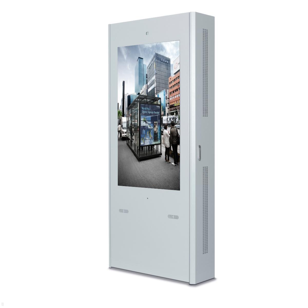Hyundai H557SDV Outdoor Display Stele Double 55 Zoll FullHD, Anwendungsbeispiel