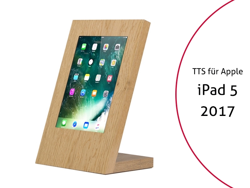 TabLines TTS034 Tablet Tischständer Apple iPad 5 (2017), Eiche TabLines TTS034 Tablet Tischständer Apple iPad 5 (2017), Eiche