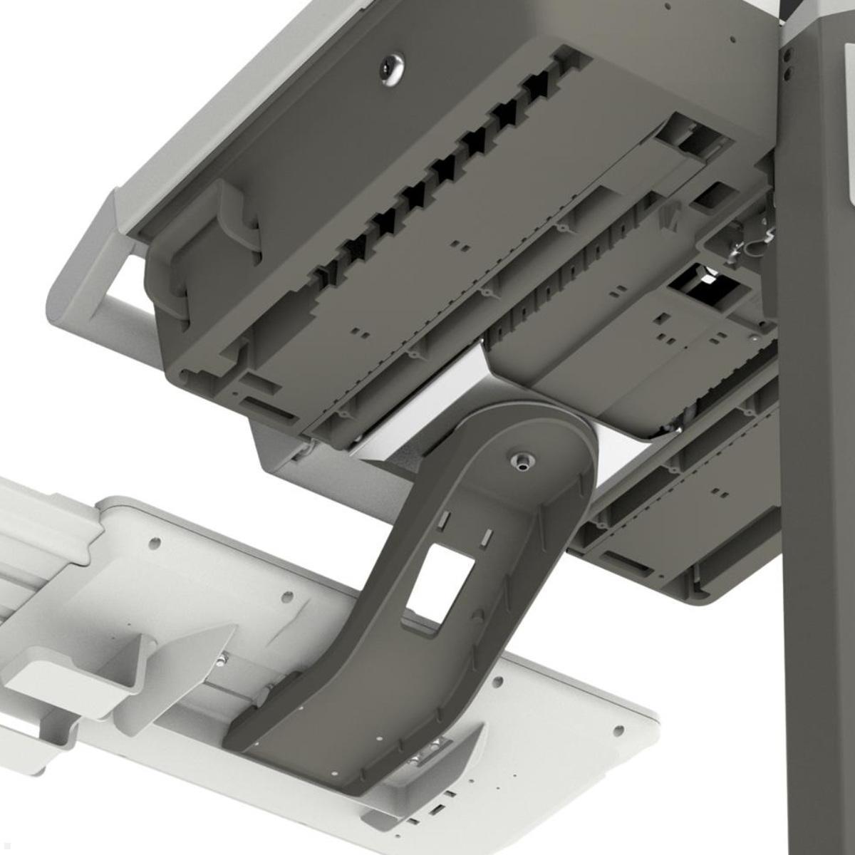 Ergotron Mosaic Laptopwagen (M021-0101-100000-1-0), mobile Arbeitsstation Krankenhaus