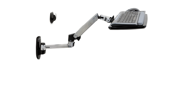 Ergotron LX Tastaturhalterung als Wandhalterung (45-246-026)