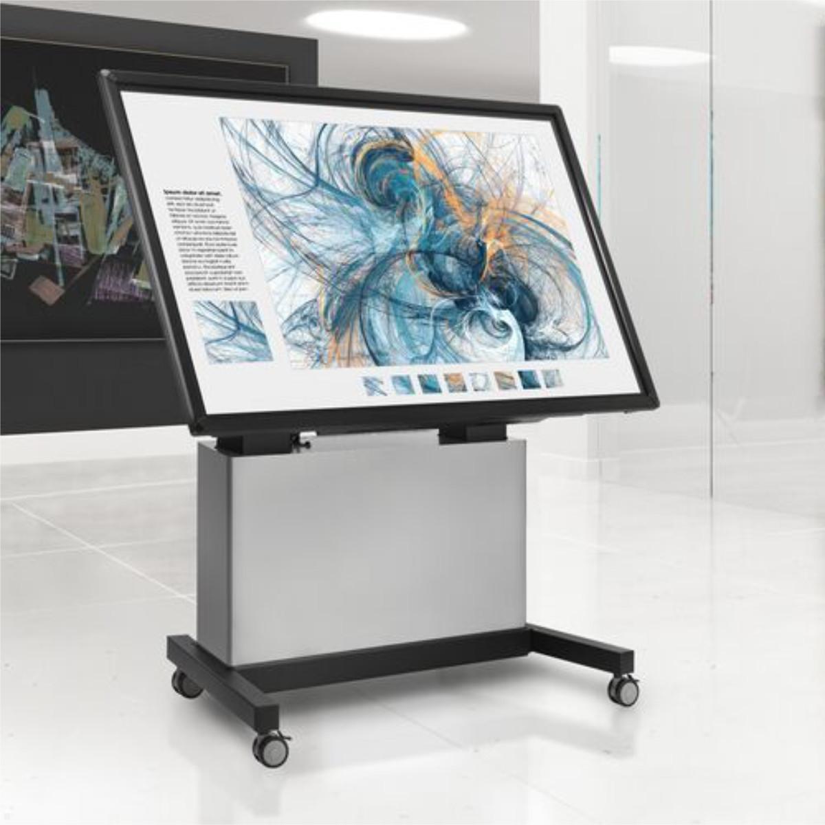 vogels-pfte-7121-elektrischer-touchtisch-auf-rollen-mit-schrank, Anwendungsbeispiel